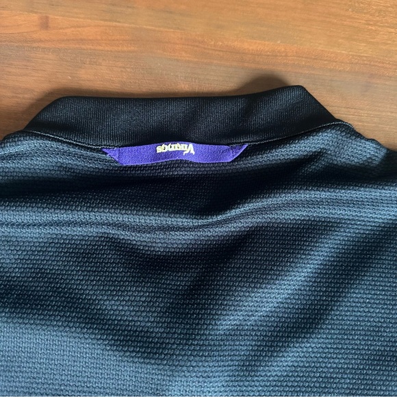 Nike Dri-Fit Minnesota Vikings Official NFL On-Field Black Henley - Picture 6 of 8
